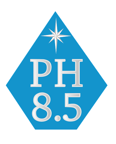 PH8.5 logo water